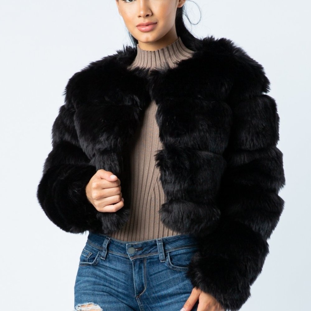 Faux Fur Jacket